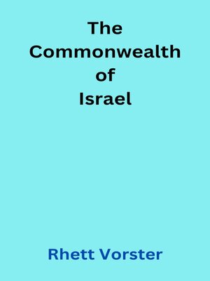 cover image of The Commonwealth of Israel